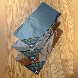 Genuine Leather Sheets in Black, Gray, and Brown